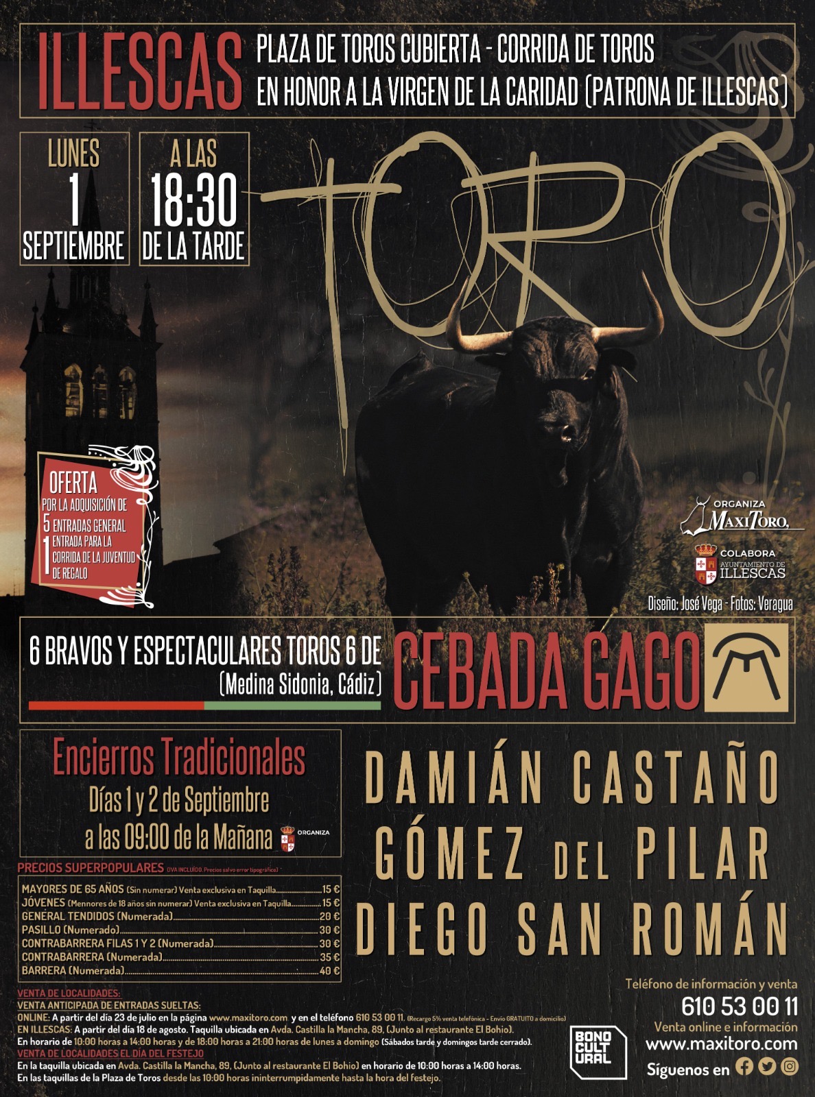 Corrida de Toros en honor a la Virgen de la Caridad